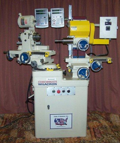 Cincinnati Monoset Tool & Cutter Grinder with AC Variable Spindle Drive and 4-Axis DRO
